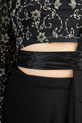 Black Coloured Kardana Embroidered BeltDSC00016