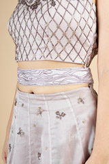 Lilac Kardana Embroidered BeltDSC00070