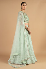Sage Green LehengaDSC04182