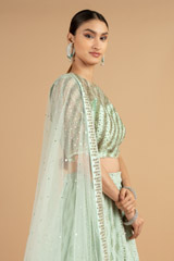 Sage Green LehengaDSC04183