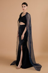 Blue Mermaid gown_DTR4392