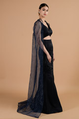Blue Mermaid gown_DTR4395