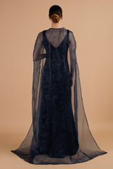 Blue Mermaid gown_DTR4396