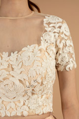 White floral blouseDSC04413