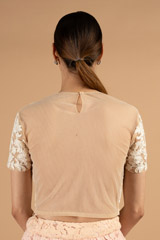 White floral blouseDSC04416