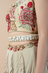 Shell in flower pattern beltDSC00031