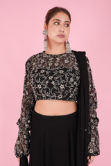 Black Lehenga SetDSC07585