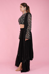 Black Lehenga SetDSC07587