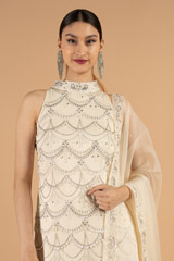 Ivory sharara setDSC05314
