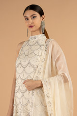 Ivory sharara setDSC05315