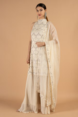 Ivory sharara setDSC05316