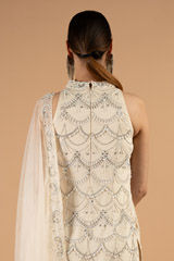 Ivory sharara setDSC05322