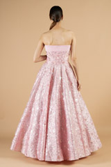 Strapless pink gownDSC08477