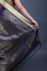 Pink Silk SareeIMG_5410