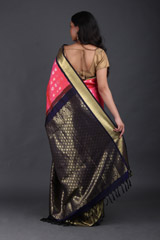 Pink Silk SareeIMG_5411