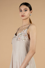 Embroidered strappy dressDSC08868