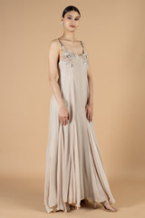 Embroidered strappy dressDSC08873