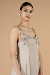 Embroidered strappy dressDSC08874