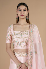 Soft pink lehenga setDSC08759