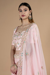 Soft pink lehenga setDSC08760