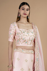 Soft pink lehenga setDSC08763