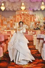 Off White Brocade Lehenga Set3