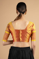 Elbow length sleeve blouseDSC00924