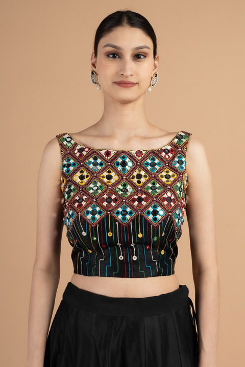 The chaniya choli blouse