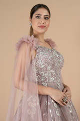Moonlit Lilac Embellished Ball GownDSC09362