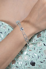 Silver Zircon BanglesDSC08690