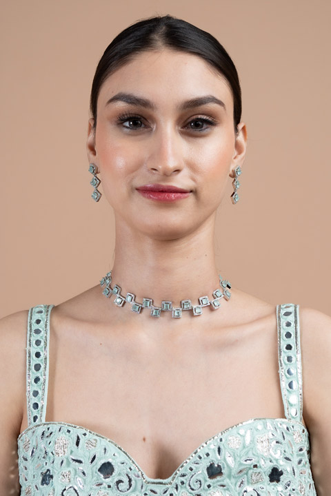 Sea Green Zircon Set