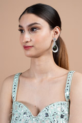Zircon Studded Earrings