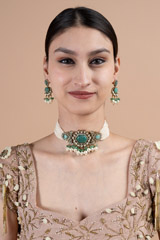 Sea Green Choker SetDSC08224