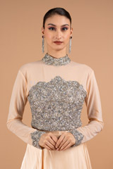 Peach Bodysuit Top Bottom SetDSC02227