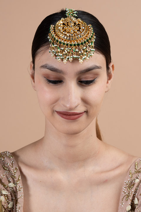 Kundan Jadau Maangtika