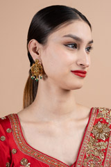 Temple Lakshmi EarringsDSC08285