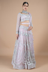 Pastel Pink Embroidered Lehenga SetDSC08990