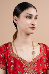 Gold Motif Neck ChainDSC08359