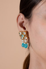 Sky Blue Necklace SetDSC08366