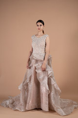 Metallic structured gownDSC09317