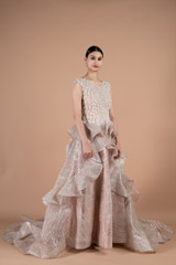 Metallic structured gownDSC09320