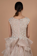 Metallic structured gownDSC09324