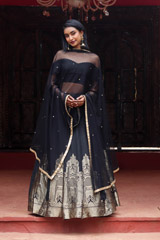 Black Banarasi LehengaIMG_0150