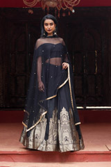Black Banarasi LehengaIMG_0157