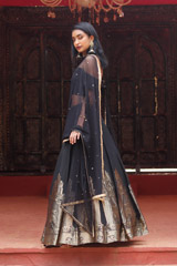 Black Banarasi LehengaIMG_0162