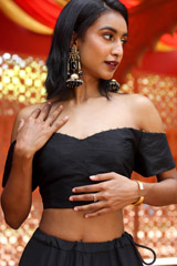 Black Banarasi LehengaIMG_0173