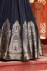 Black Banarasi LehengaIMG_0178
