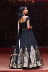 Black Banarasi LehengaIMG_0191