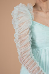 Aqua tulle infinity gownDSC01030
