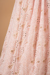 Chikankari baby pink lehenga setDSC03364